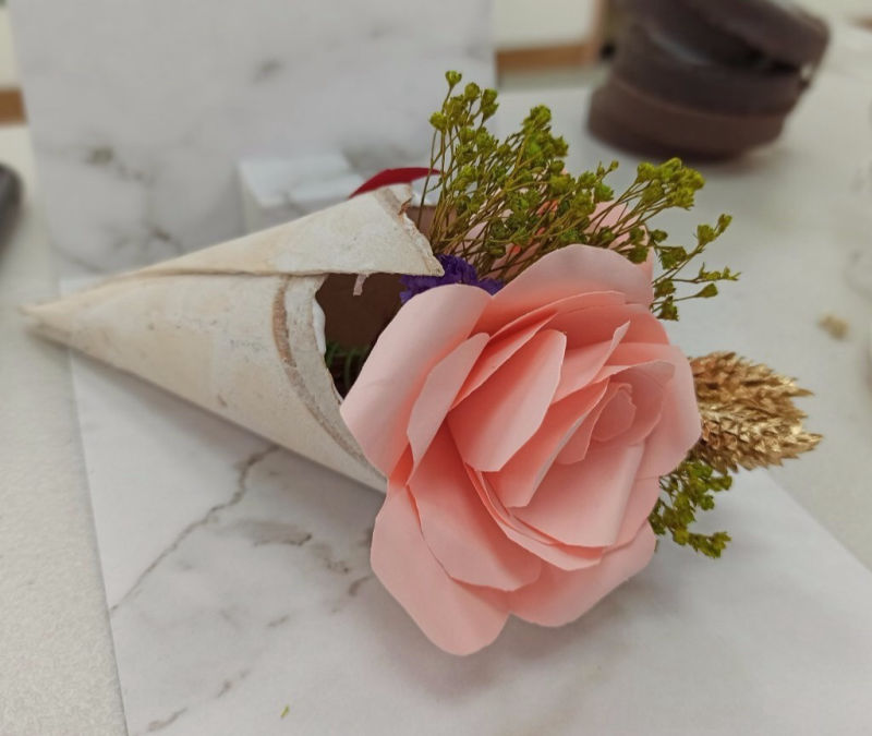 紙花-園藝治療-紙花